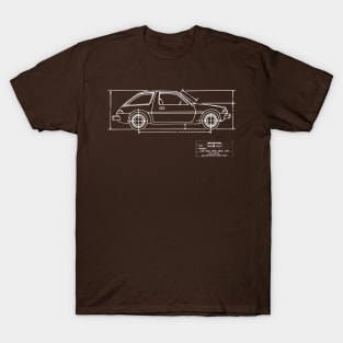 AMC PACER - brochure dimensions T-Shirt